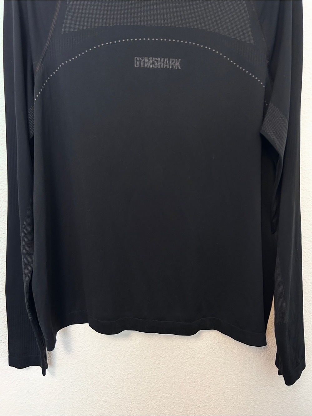 Gymshark Breeze Seamless Hoodie Cinch Back Black Athletic - Picture 5 of 14
